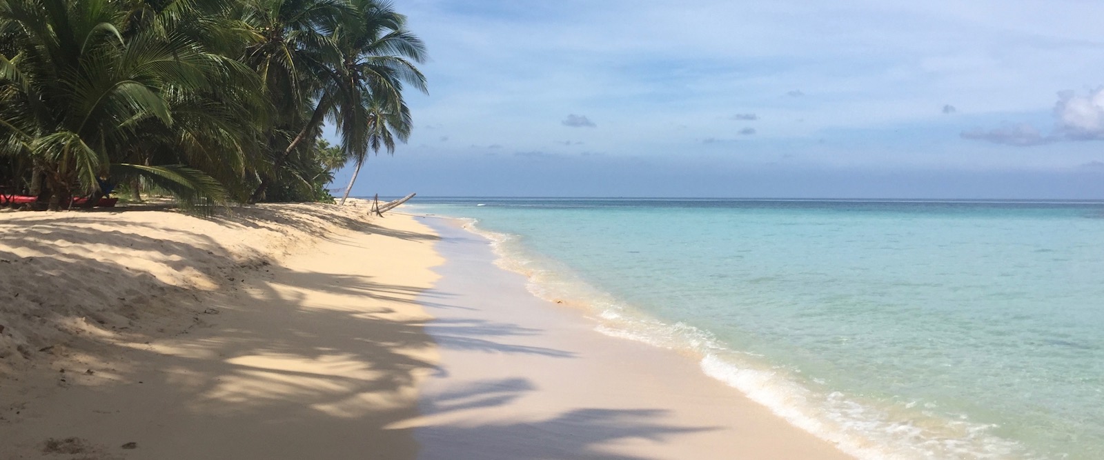 Beach in little corn island