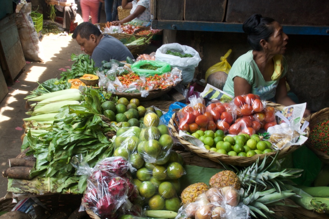 Fruit and veggies in granada market