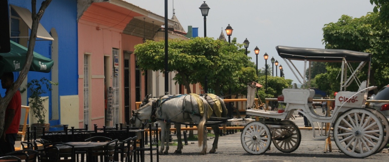 Main street in granada