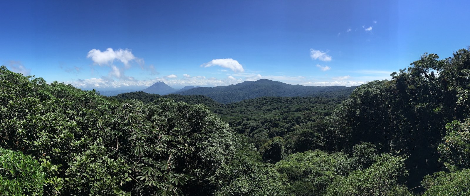 Mountains in santa elena national park