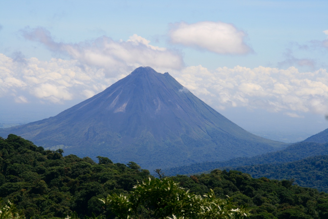 Volcano in santa elena national park